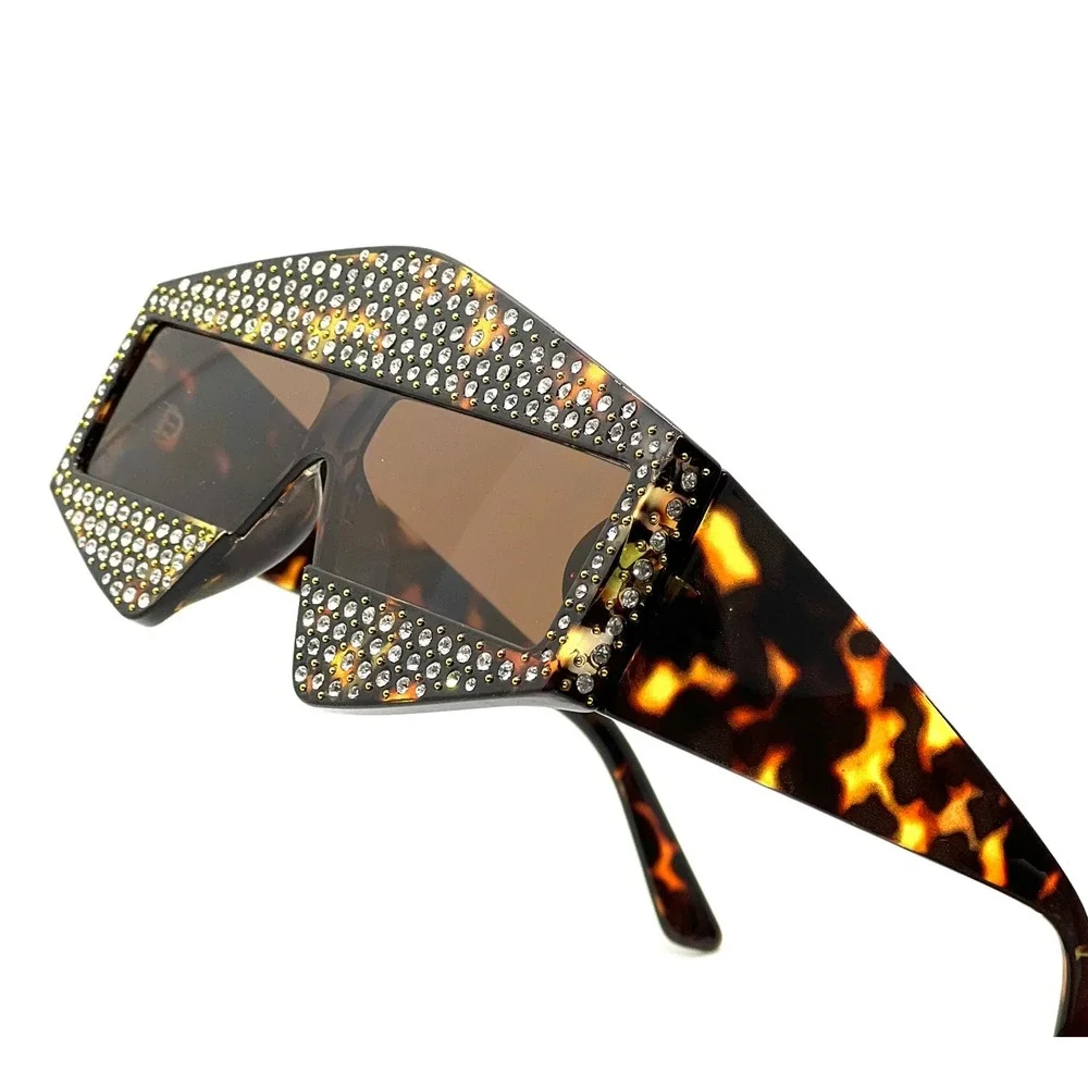 Designer Sunglasses Men Hip Hop Diamond Cholo Outdoor Party Shades Rap Music New